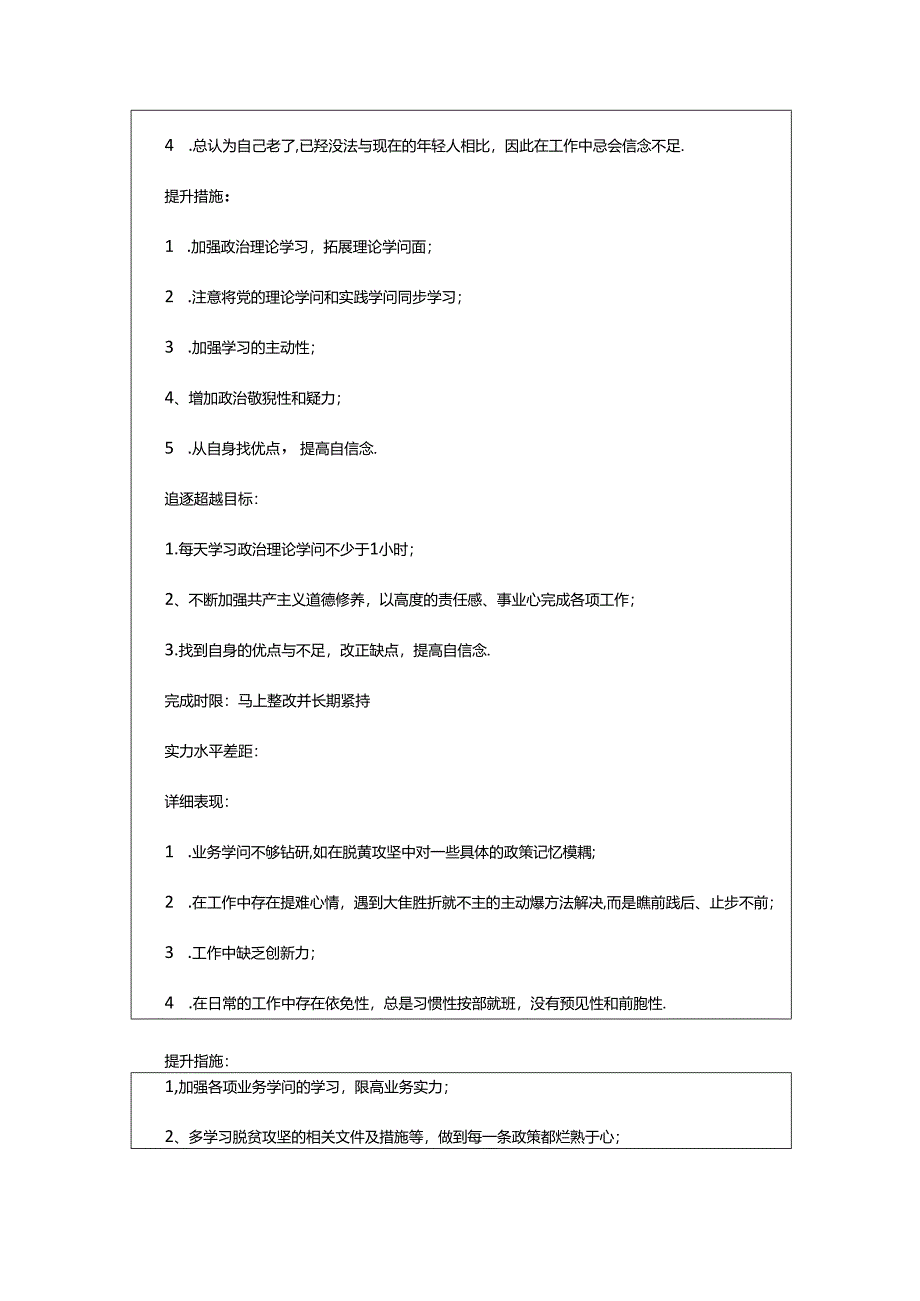 2024年四查找四提升做对照检查材料（共4篇）.docx_第3页