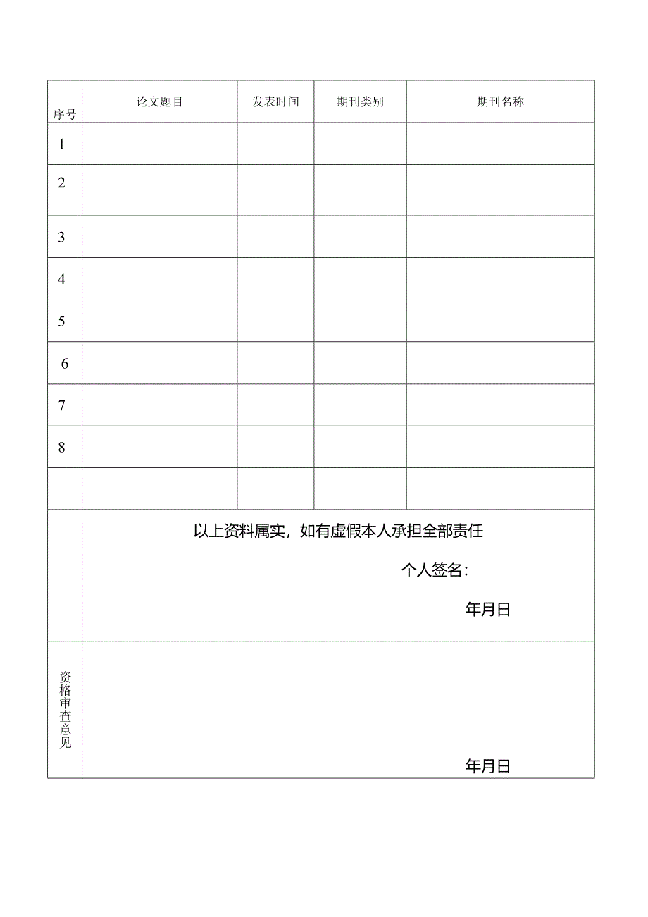 2024年公开招聘高层次人才报名表.docx_第3页