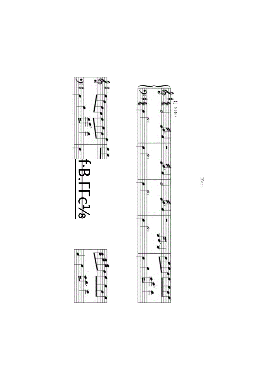 Isara 高清钢琴谱五线谱.docx_第2页