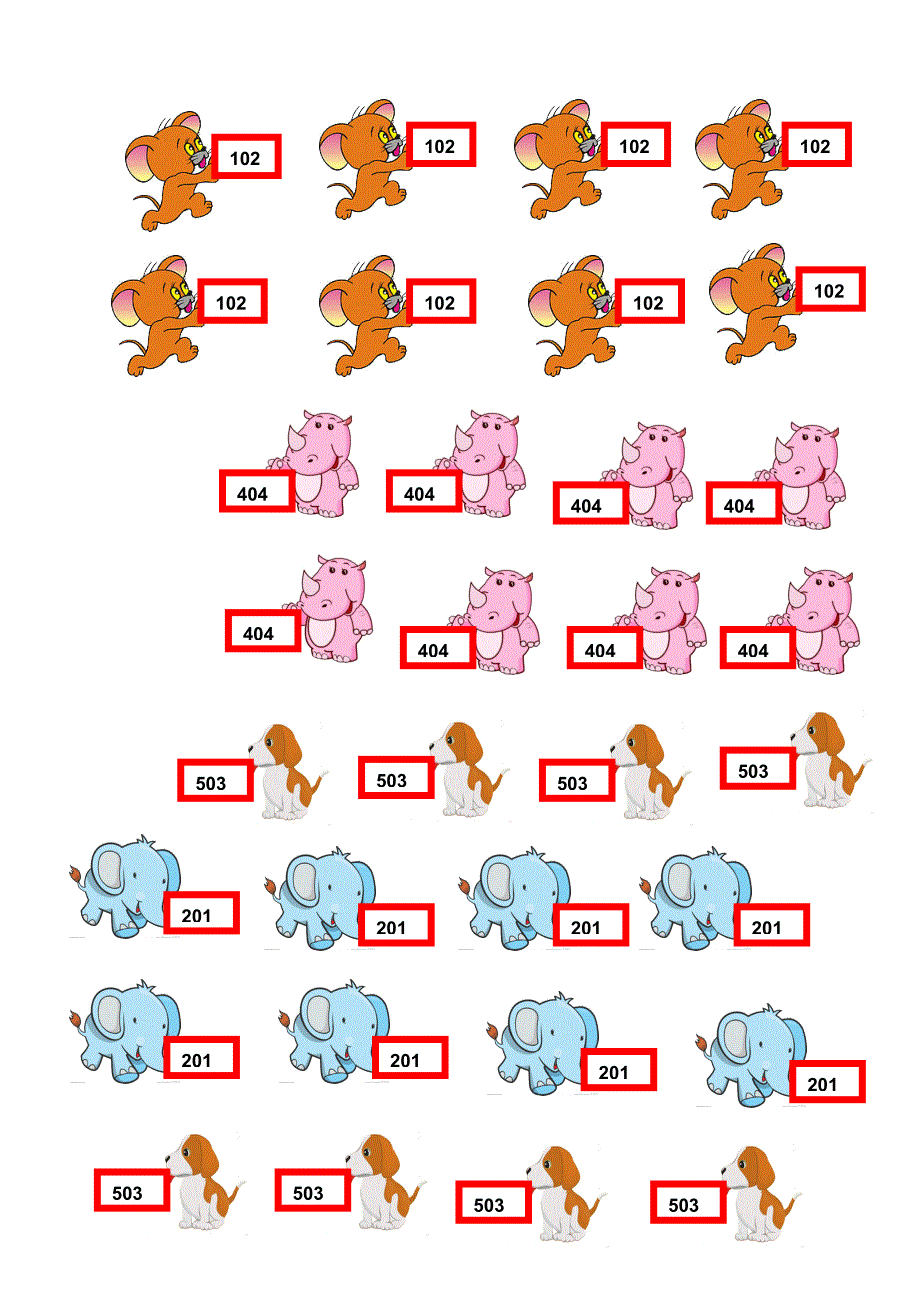 中班数学《老虎大王的动物公寓》PPT课件教案Doc1.doc_第3页