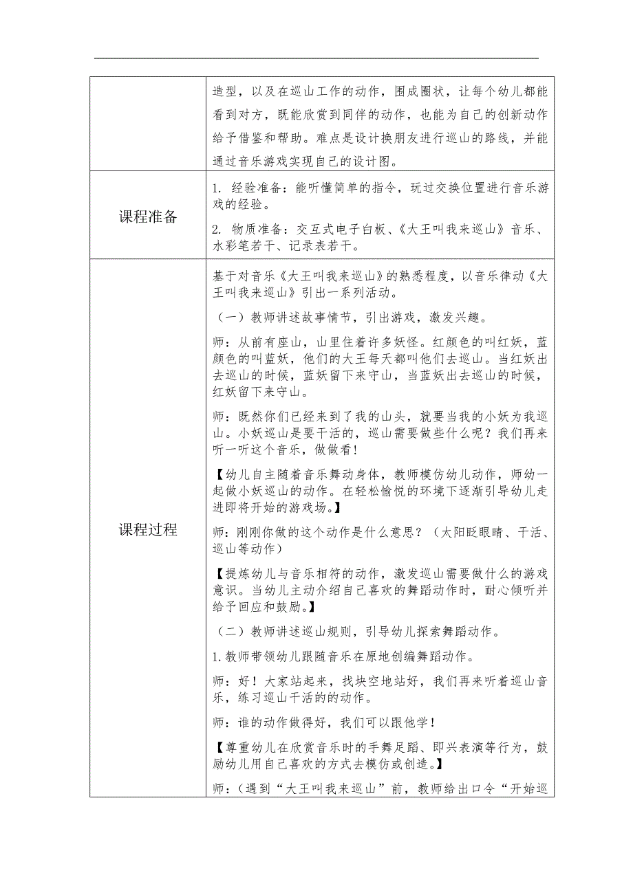 大班音乐律动游戏《大王叫我来巡山》PPT课件教案大班音乐律动游戏《大王叫我来巡山》教案.doc_第2页