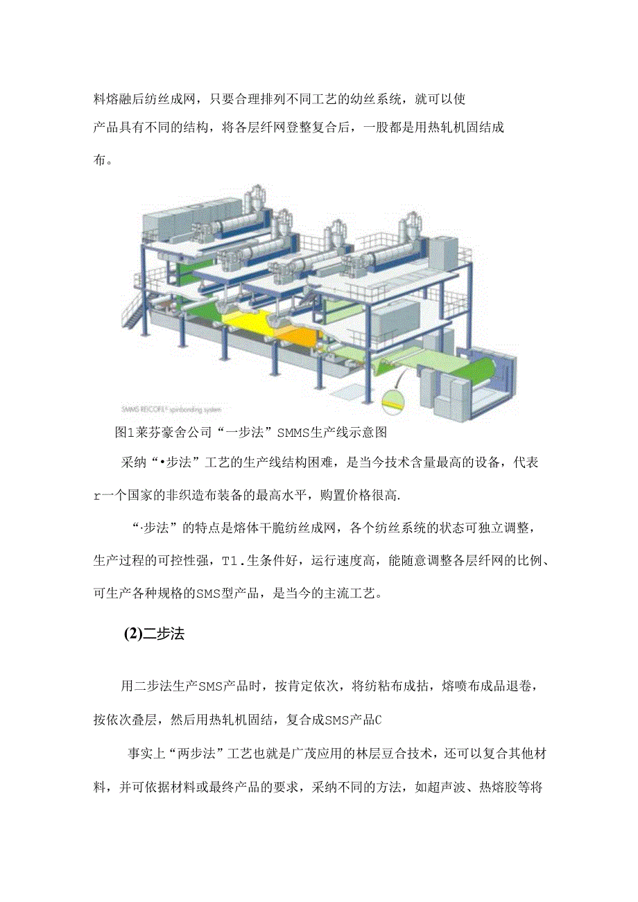 SMS复合法非织造布生产技术Microsoft Office Word 文档.docx_第3页