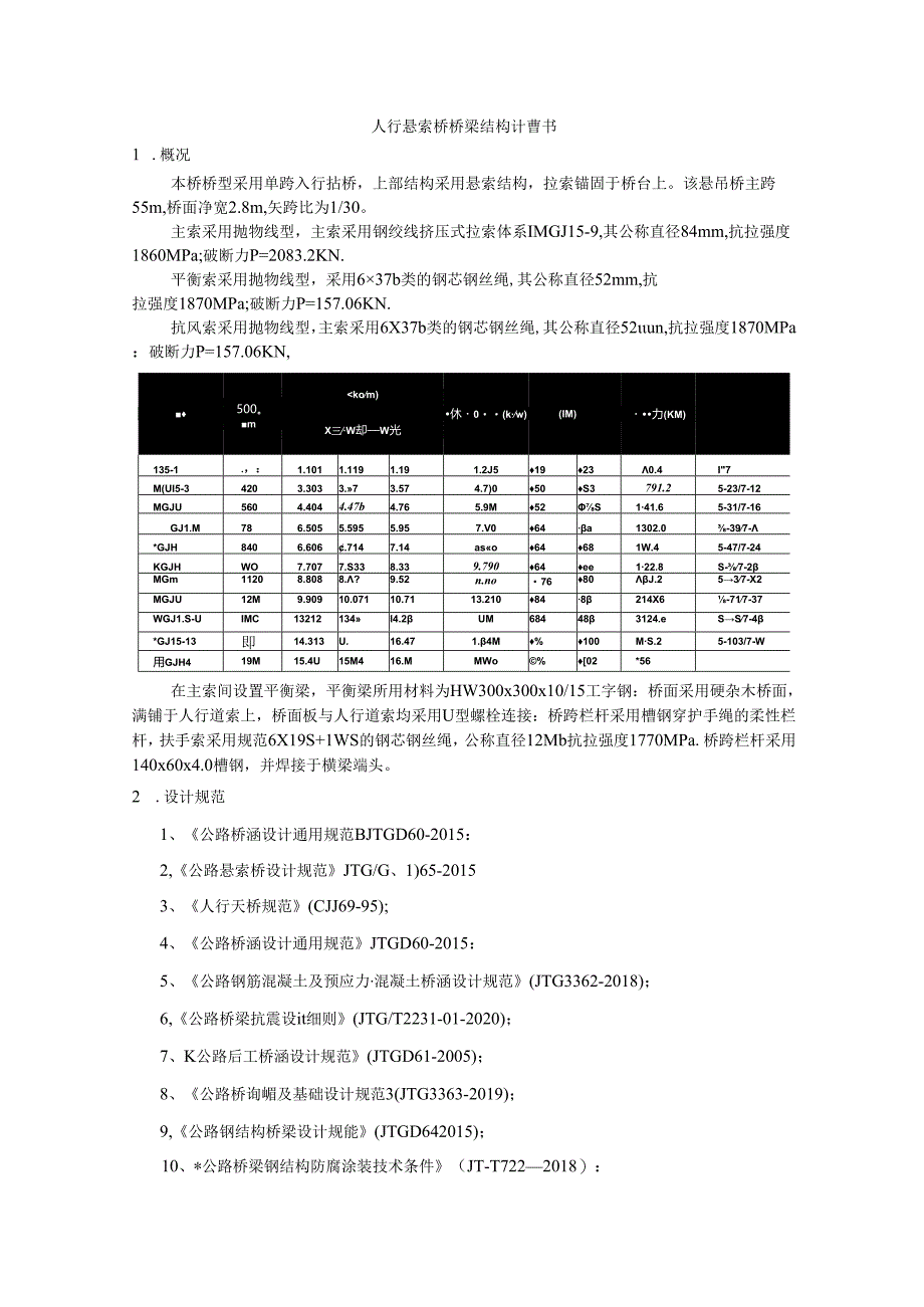 人行悬索桥桥梁结构计算书.docx_第1页