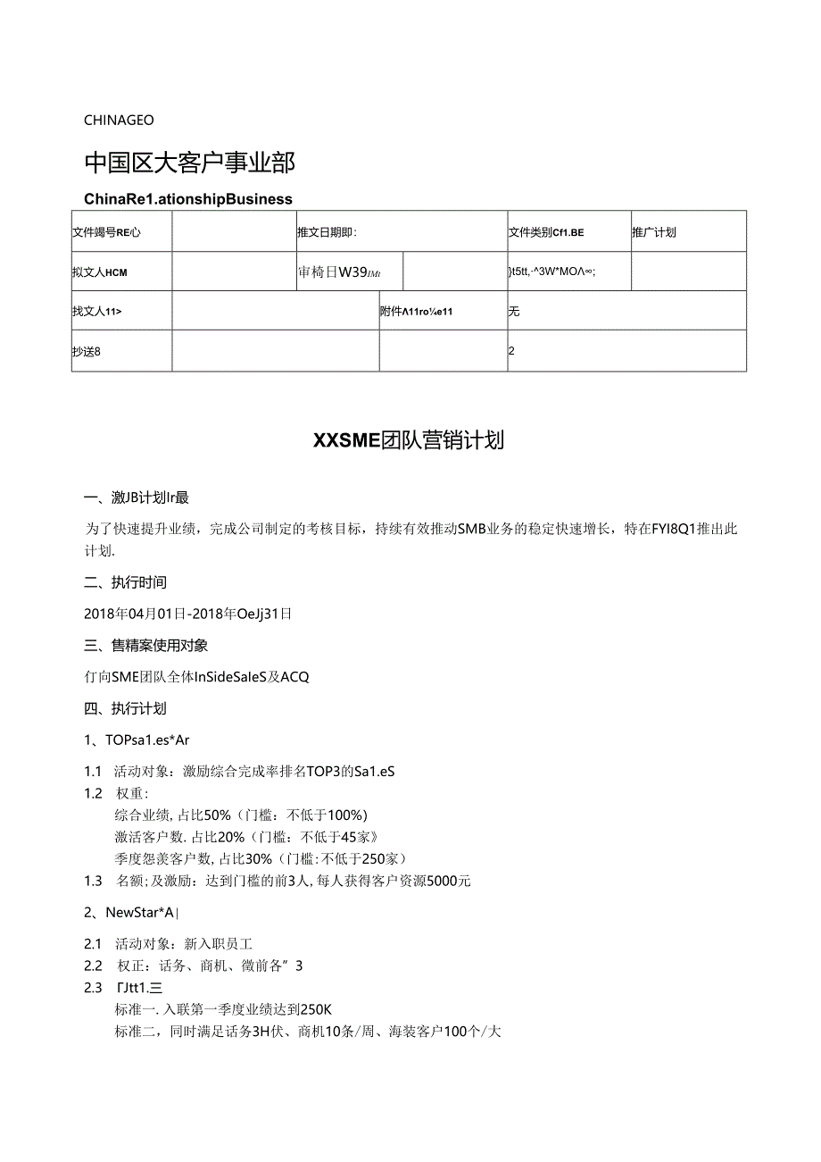 SME团队营销策划案.docx_第1页