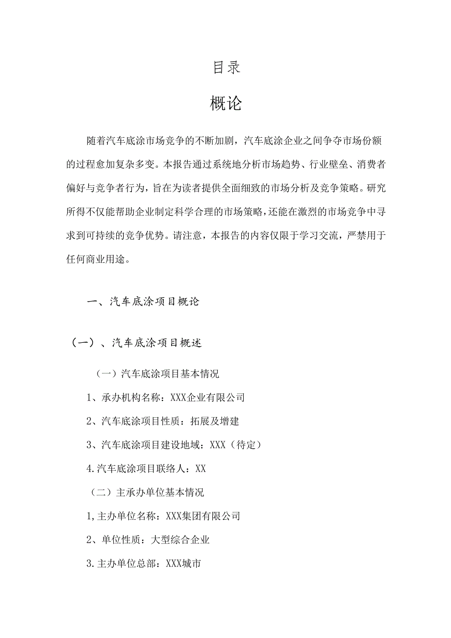 汽车底涂竞争策略分析报告.docx_第2页