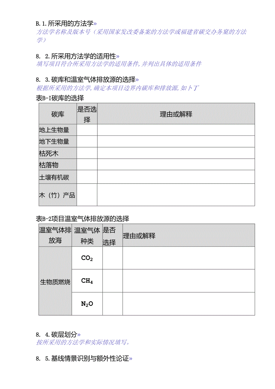 碳汇项目设计文件模板.docx_第3页