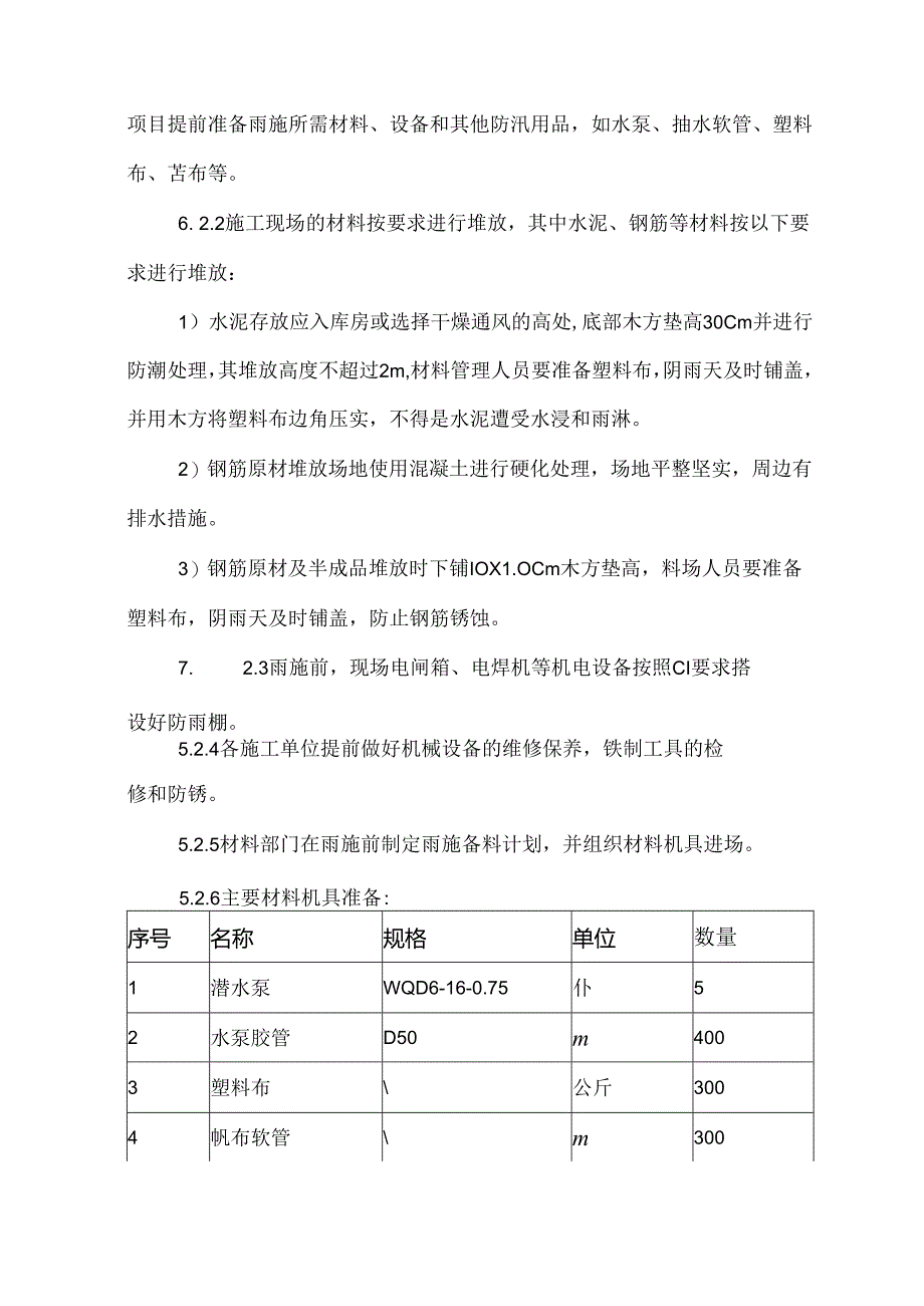 施工现场雨季防汛专项施工方案（应急预案）.docx_第3页