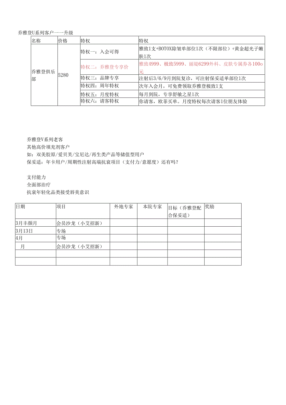 医美注射美容会员营销执行方案.docx_第3页