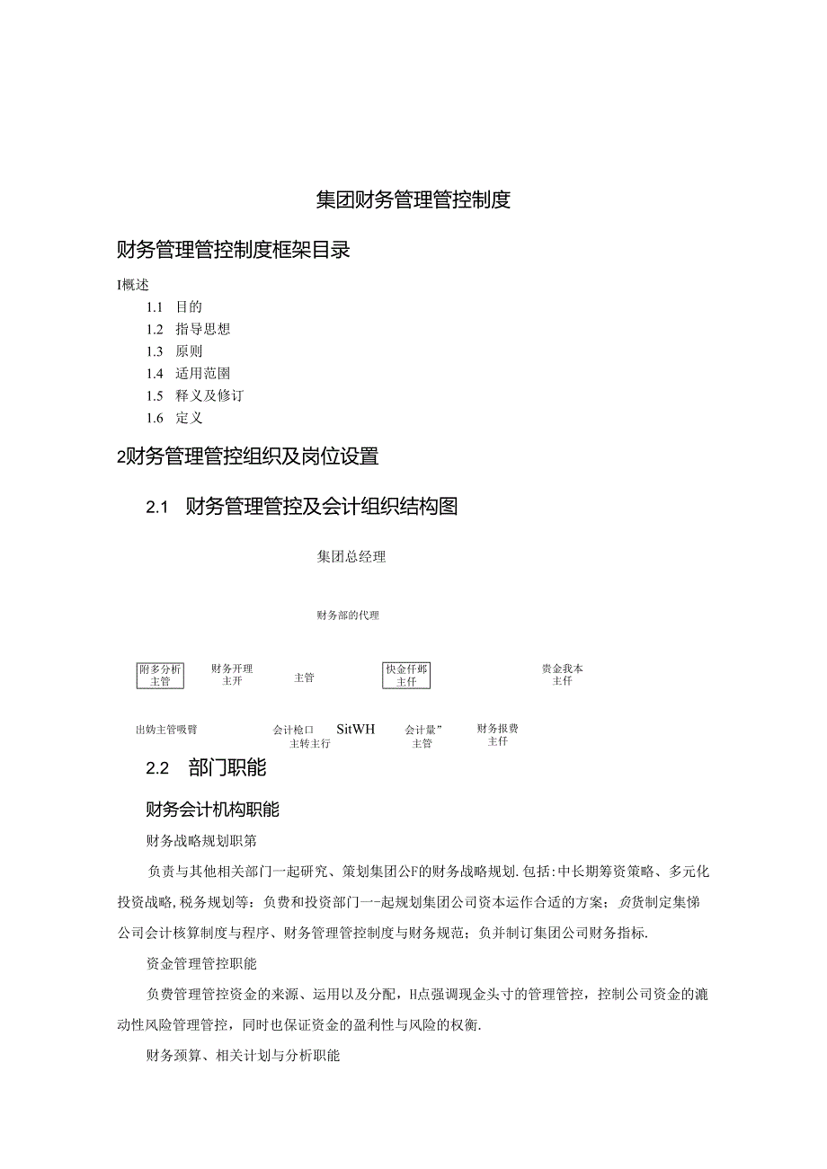 某集团财务管理规程.docx_第1页