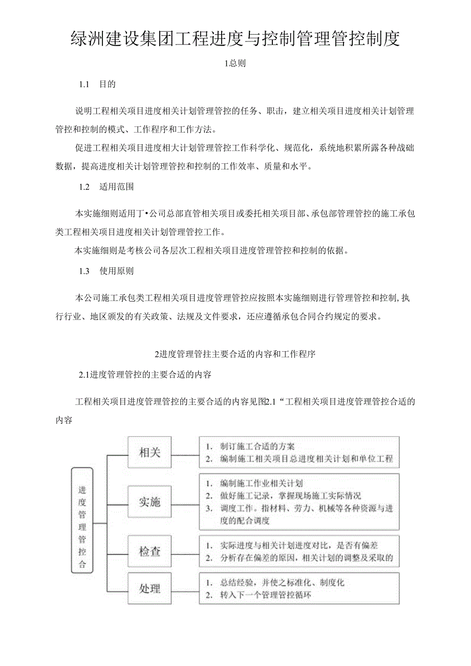 某集团工程进度与控制管理制度汇编.docx_第1页