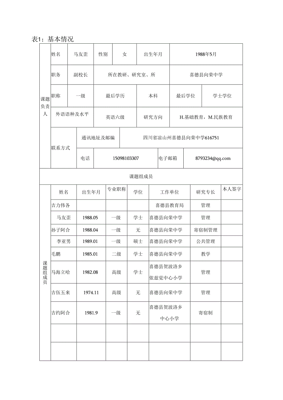 X02-2021年课题申报书《四川省民族地区寄宿制学校管理调查研究—以喜德县寄宿制学校为例》.docx_第3页