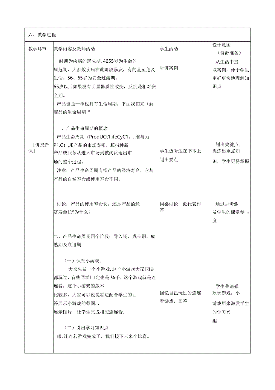 《产品生命周期》获奖教案.docx_第3页