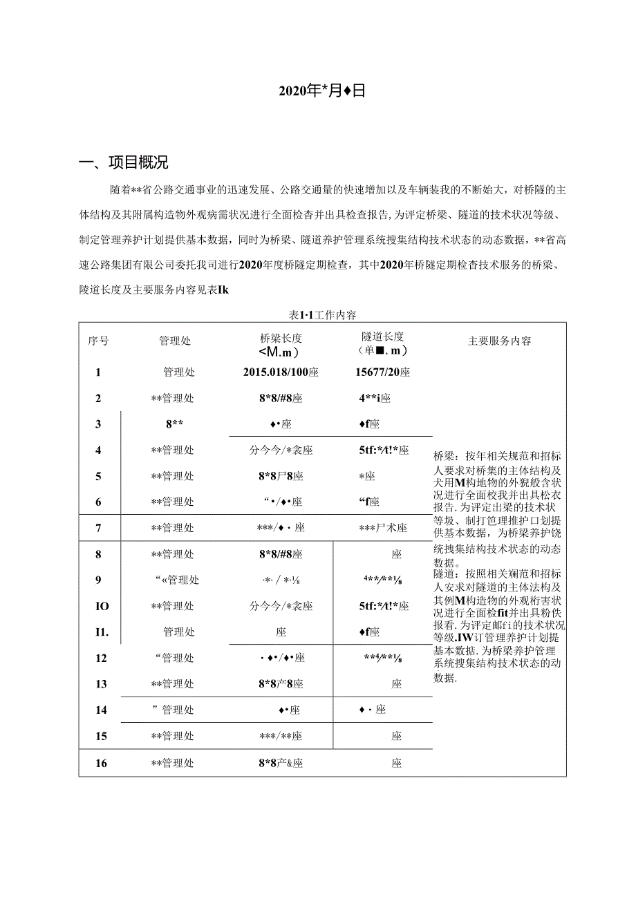 2020年某省高速公路集团有限公司桥梁隧道定期检查方案.docx_第2页