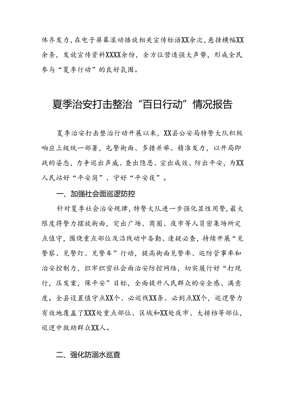 十八篇公安2024年夏季治安打击整治行动情况汇报.docx_第2页