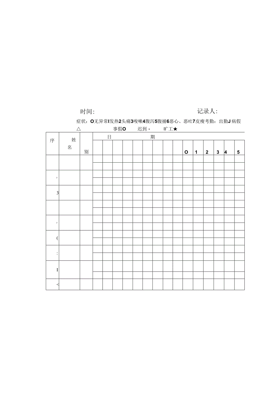 食堂从业人员晨检记录表.docx_第2页