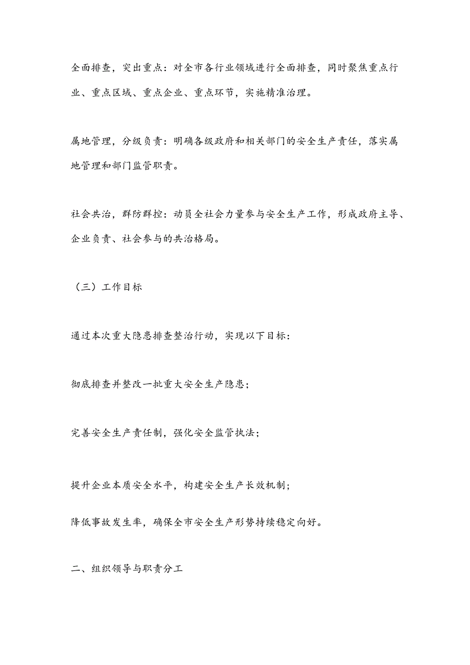 X市重大隐患排查整治实施方案.docx_第2页