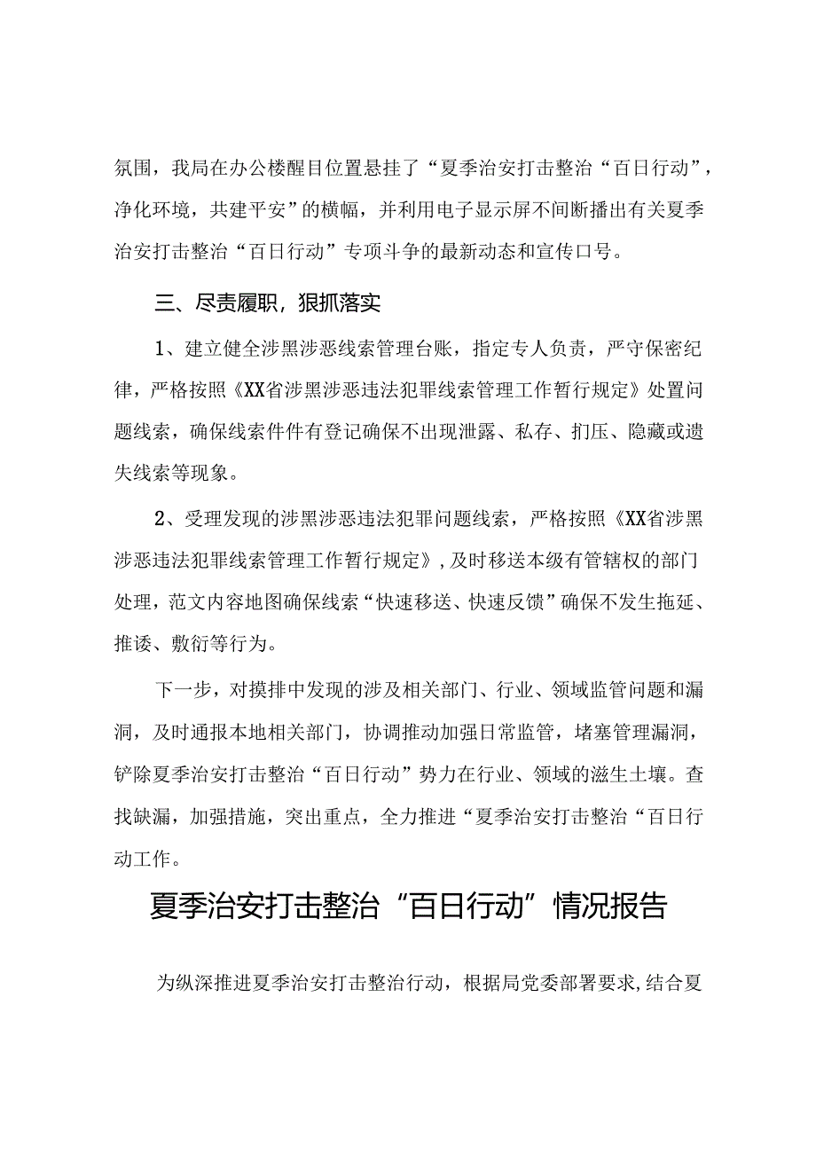 2024年夏季治安打击整治行动总结汇报16篇.docx_第2页