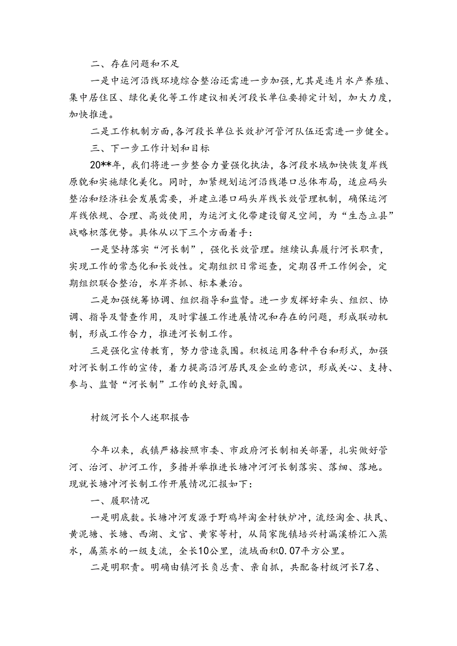 村级河长个人述职报告.docx_第2页