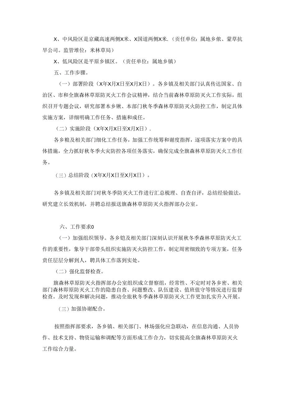 森林草原防灭火整治工作实施方案范文(精选5篇).docx_第3页