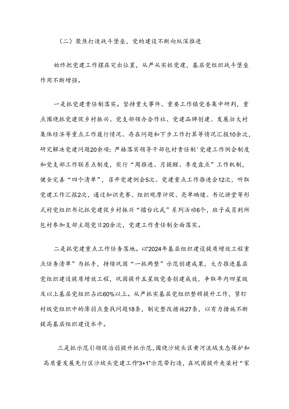 2024党支部书记抓基层党建工作述职报告.docx_第2页