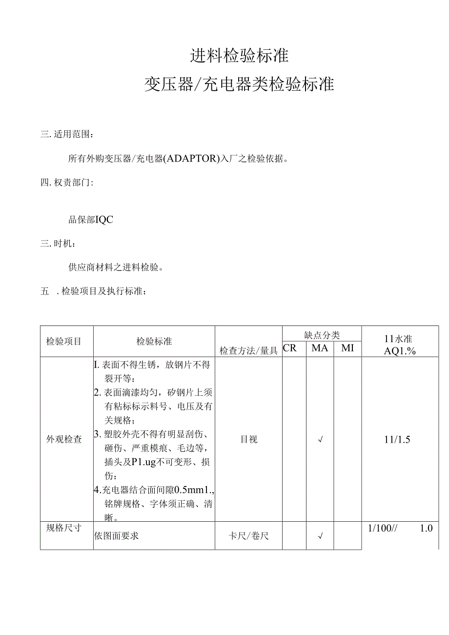 进料检验标准.docx_第3页