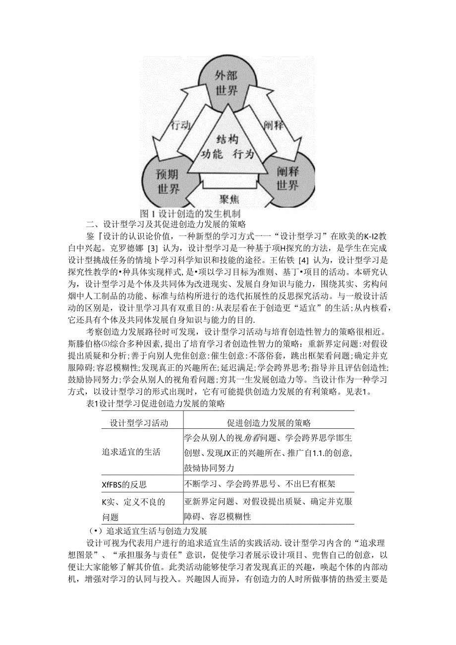 创造力发展 设计型学习的功能预见（从设计型学习初始模式到设计型学习实践模式）.docx_第2页