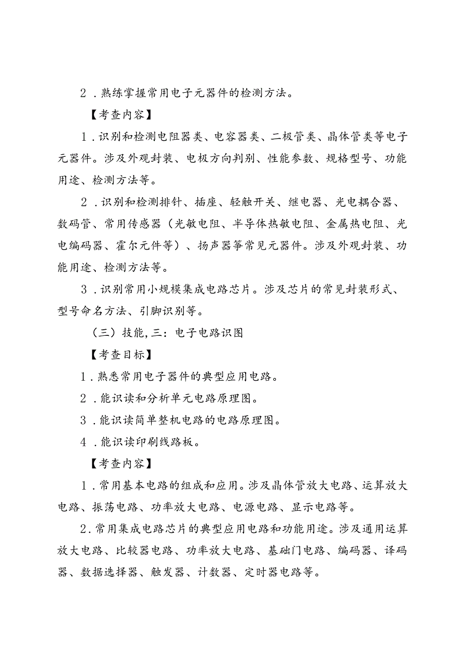 江苏省普通高校“专转本”选拔考试电子信息专业大类专业综合操作技能考试大纲（2025年版）.docx_第3页