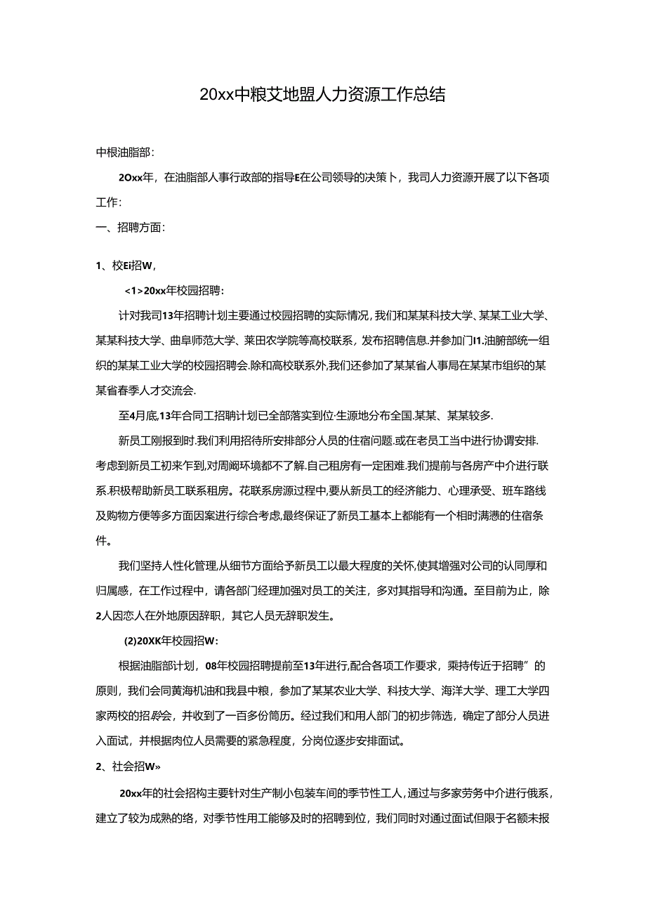 零售类人力资源工作总结.docx_第1页