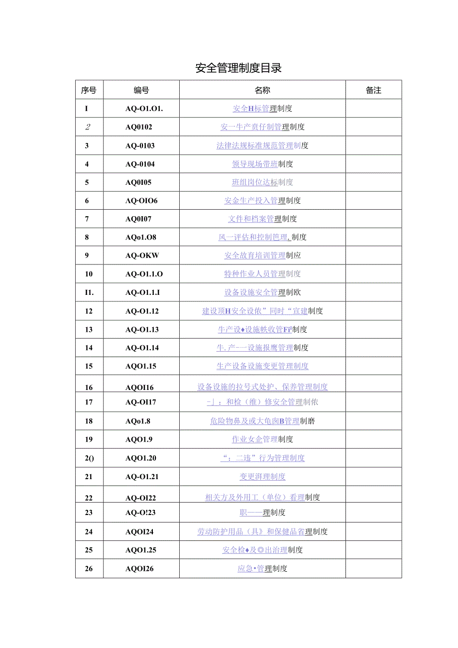 公司EHS管理制度汇编（182页）.docx_第1页