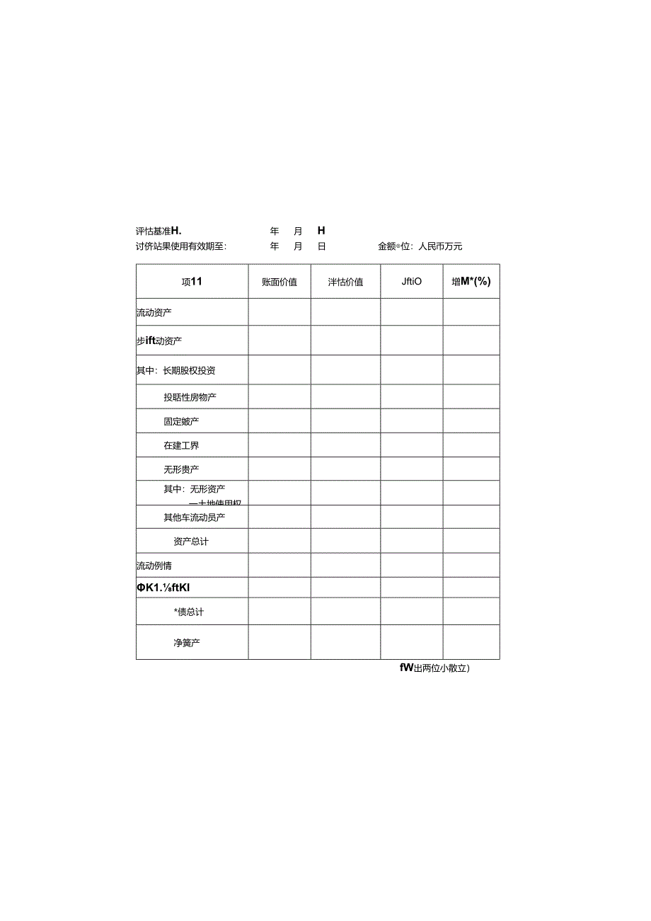 国有资产评估项目备案表.docx_第3页