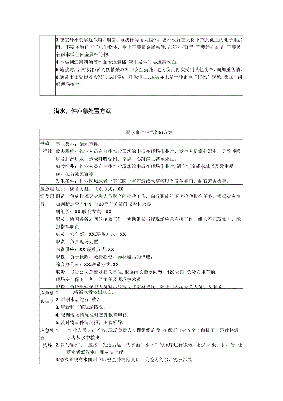 电力人员遭遇雷电事故现场应急处置方案.docx_第2页