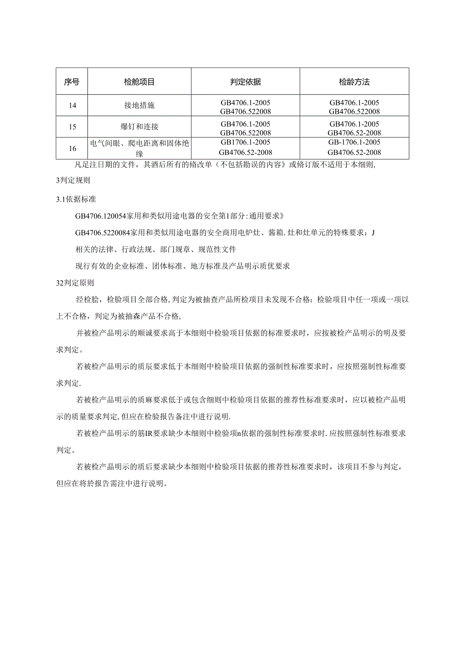 商用电炉灶、烤箱、灶和灶单元产品质量监督抽查实施细则.docx_第2页