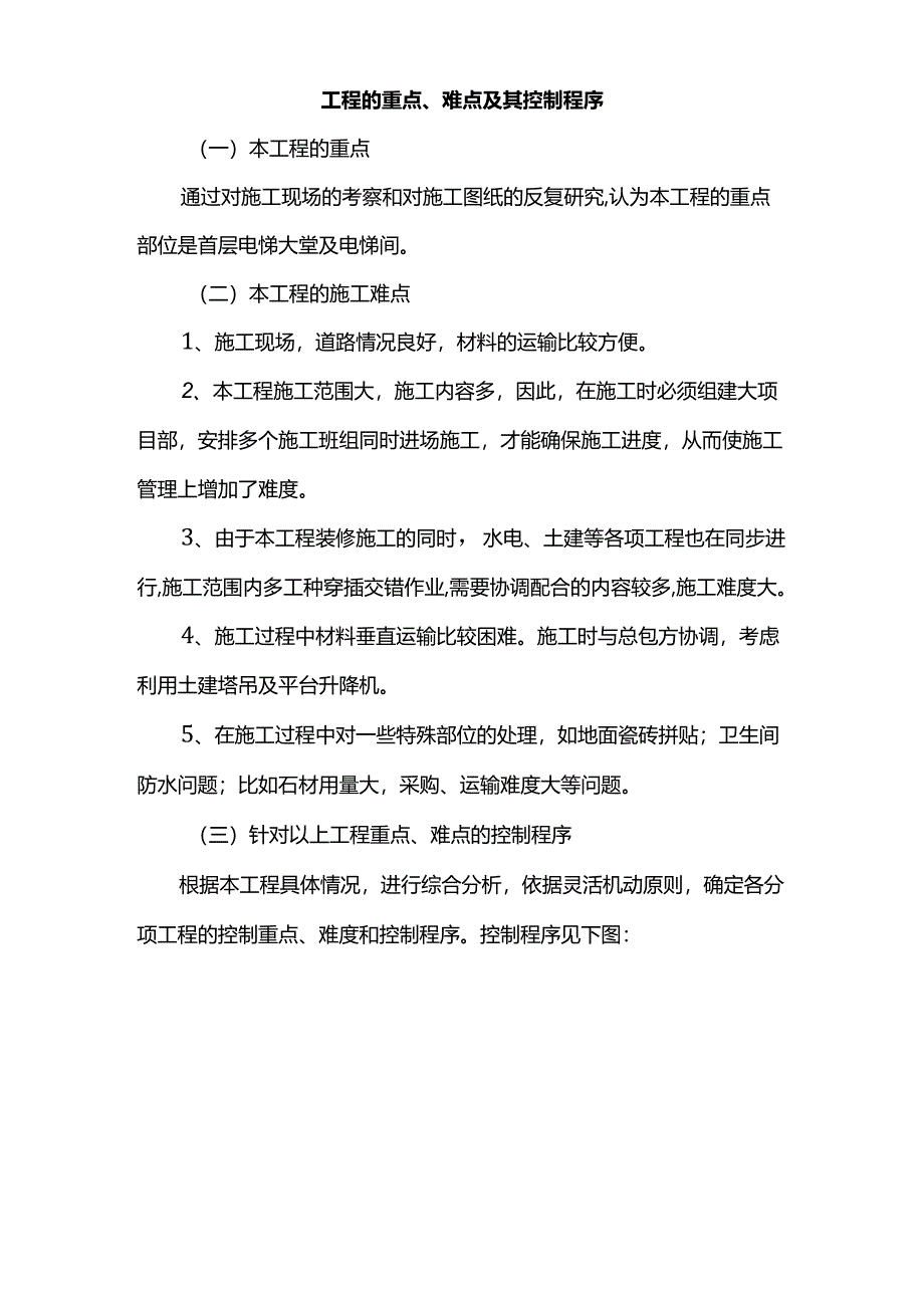 工程的重点、难点及其控制程序.docx_第1页