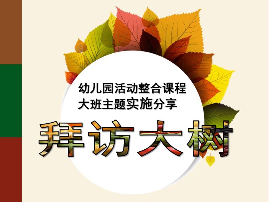 大班主题科学《拜访大树》PPT课件拜访大树.pptx_第1页