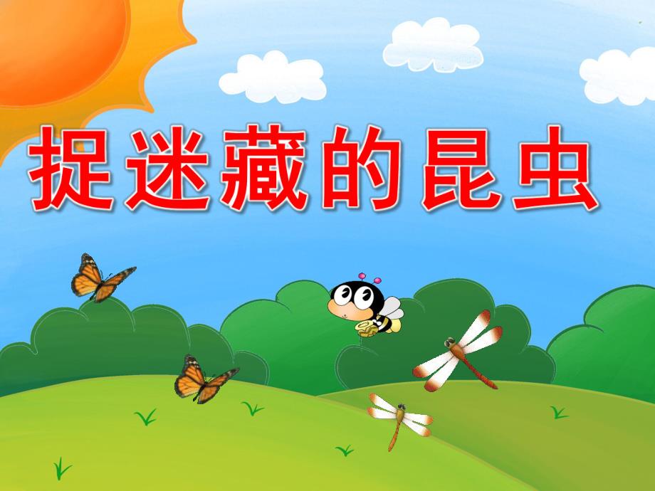 中班科学《捉迷藏的昆虫》课件教案PPT课件.ppt_第1页