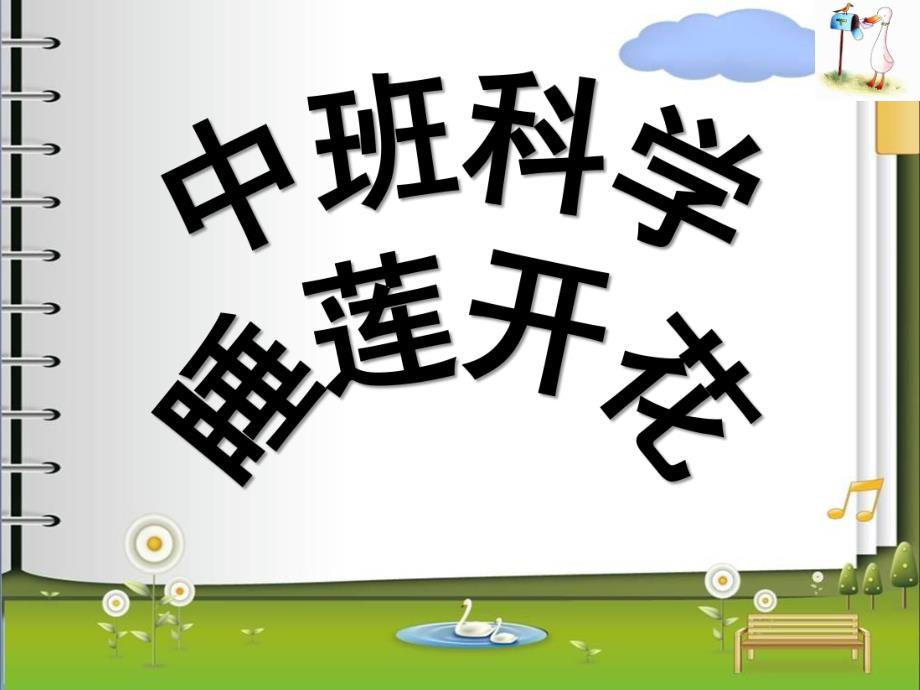 中班科学《睡莲开花》PPT课件教案ppt课件.ppt_第1页