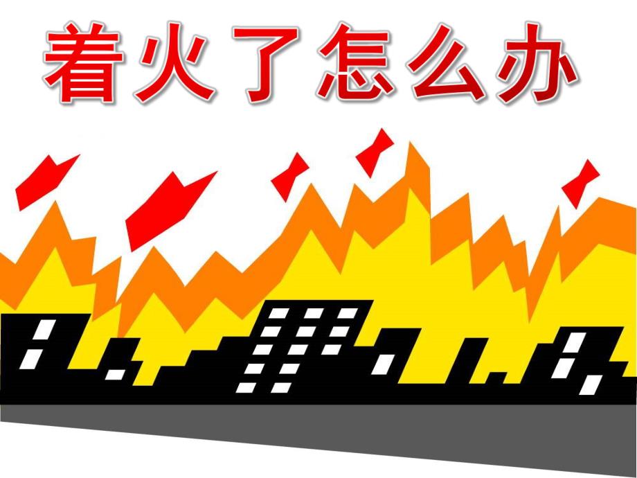 幼儿园安全《着火了怎么办呢》PPT课件教案PPT课件.pptx_第1页