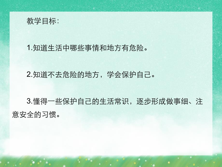 中班安全活动《身边的危险》PPT课件中班安全活动《身边的危险》PPT课件.ppt_第2页