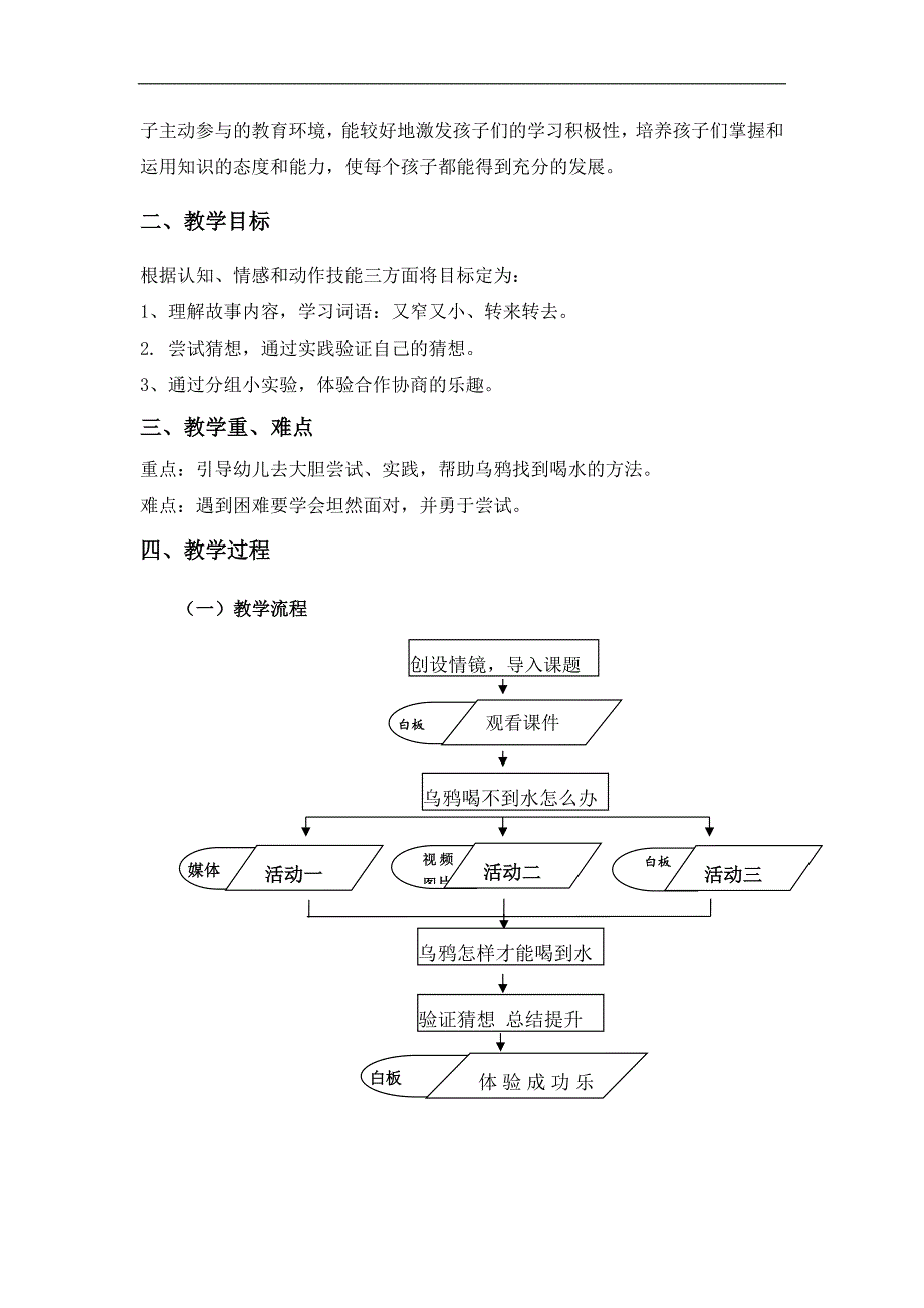 大班语言《乌鸦喝水》PPT课件教案儿歌配音参考教案.docx_第2页