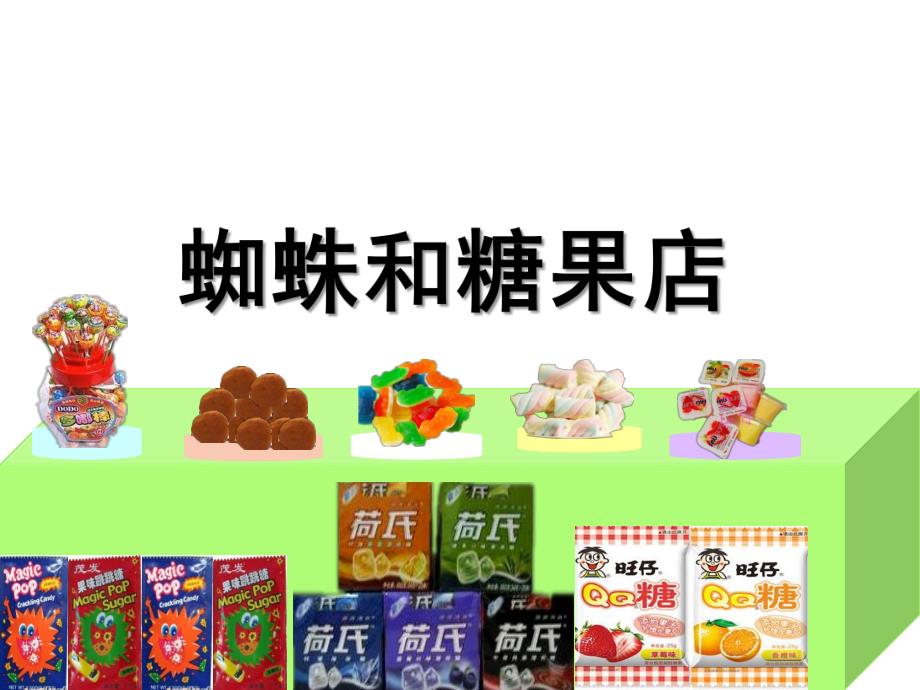 大班数学《蜘蛛和糖店》PPT课件大班数学绘本：蜘蛛和糖果店.ppt_第1页