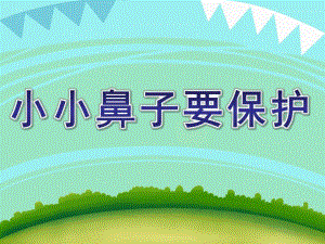 小班健康教育《小小鼻子要保护》PPT课件教案PPT课件.ppt