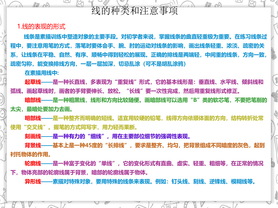 幼儿园素描基础入门PPT课件素描入门基础(三.ppt_第3页