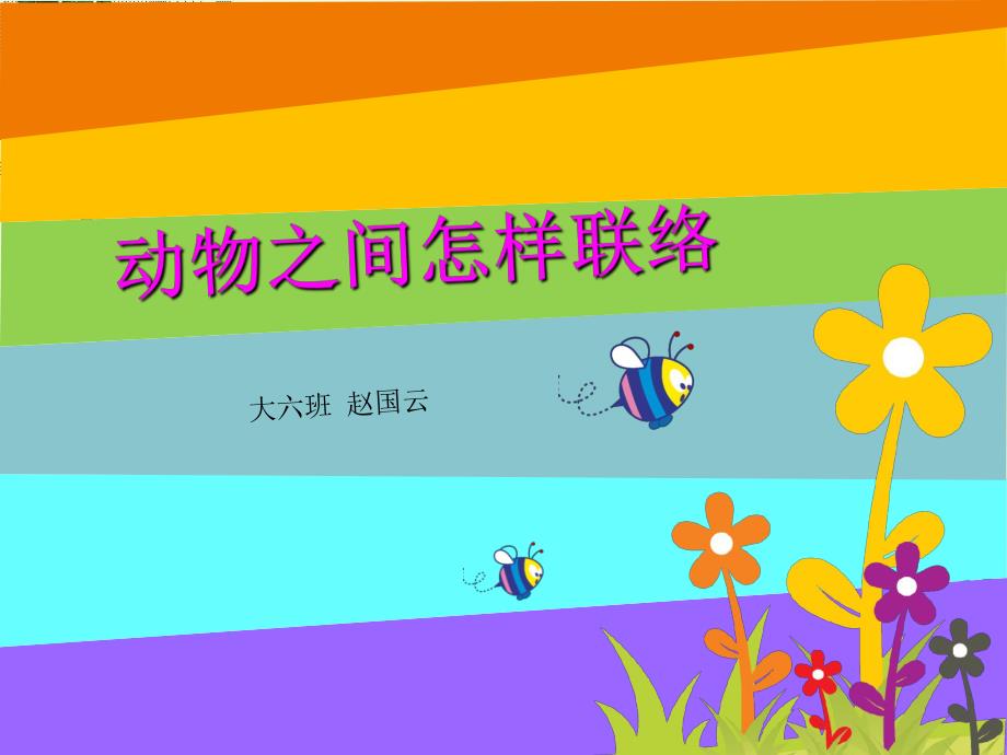 大班科学《动物之间怎样联络》PPT课件教案动物之间怎样联络.ppt_第2页